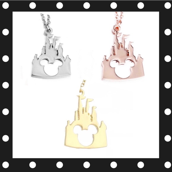Disney Jewelry - 🌵4/$30 New Magic Kingdom Mickey Pendant Necklace